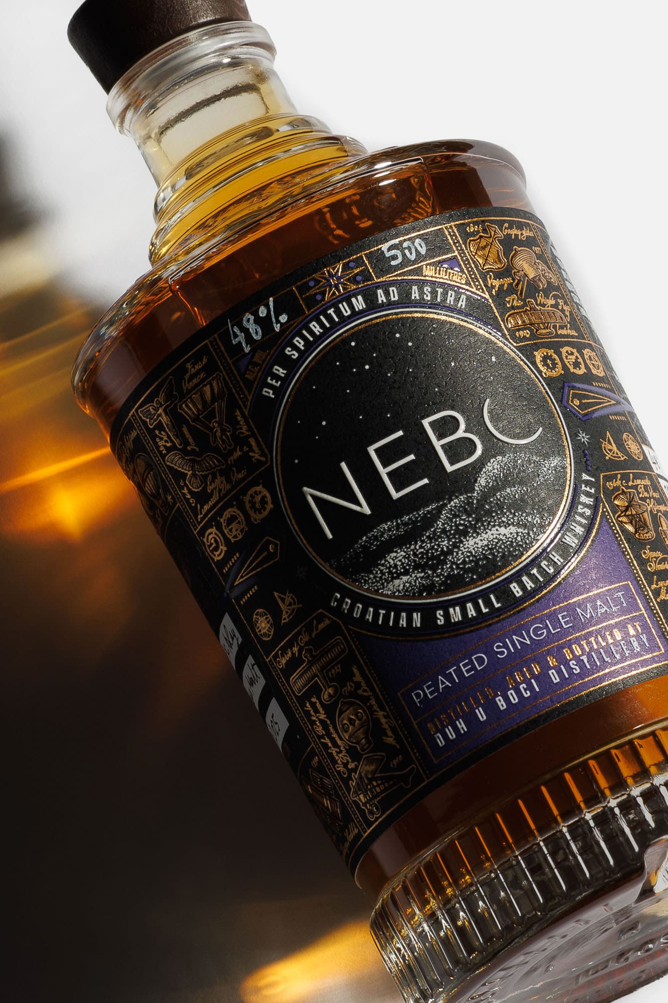 Peated Single Malt Whiskey